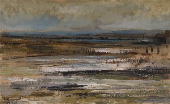 Livesey Overy Staithe 14 x 23in.